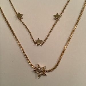 $25 each NWOT Vintage dainty Star Necklace